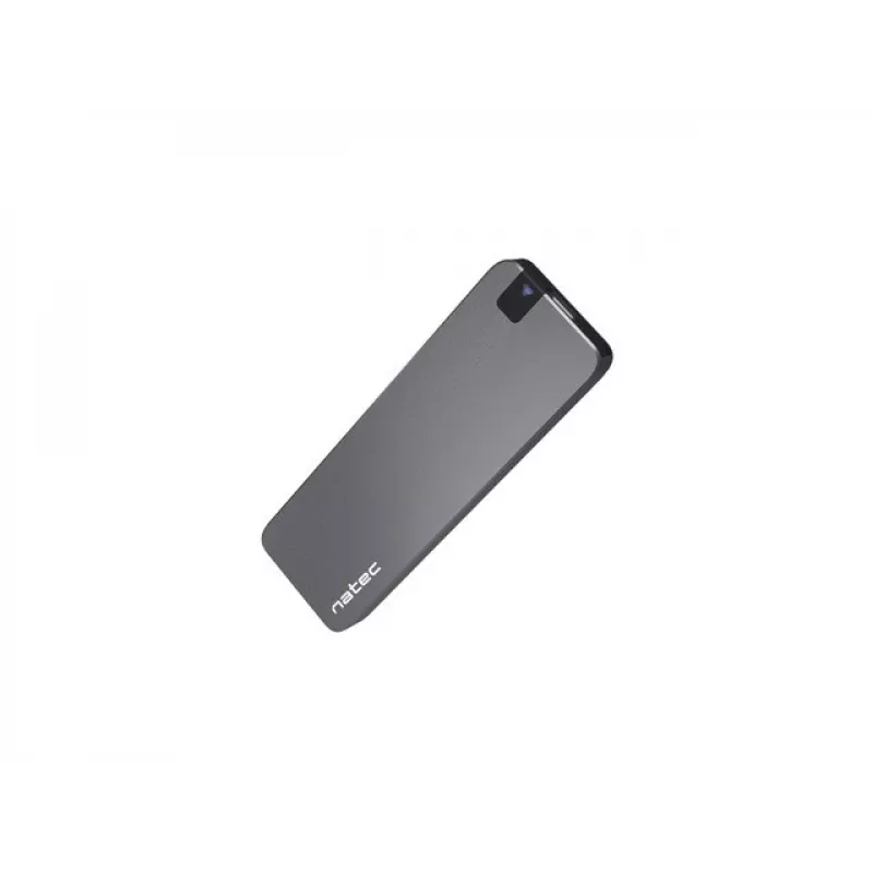 SSD dėklas NATEC Rhino M.2 NVMe Juodas 2 TB USB Type-C, M.2 NVMe, USB 3.1 Gen 2, palaiko 30 mm