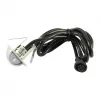 Synergy 21 S21-LED-L00022 Lauko sieninis šviestuvas 0,8W LED Juodas - Sidabrinis