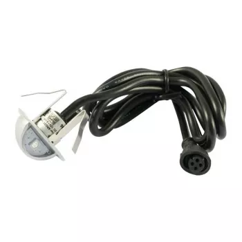 Synergy 21 S21-LED-L00022 Lauko sieninis šviestuvas 0,8W LED Juodas - Sidabrinis