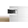 Įmontuojama mikrobangų krosnelė Bosch BFL523MW3, 800 W, 20 L, balta, jutiklinis ir sukamasis valdymas