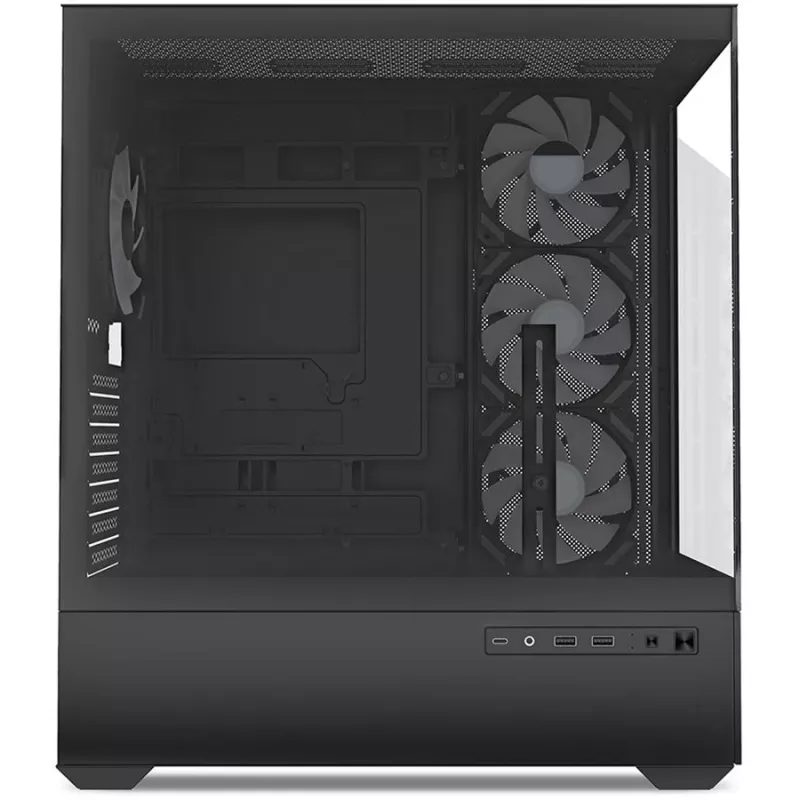 Korpusas PC Sharkoon AK6 RGB, ATX, juodas