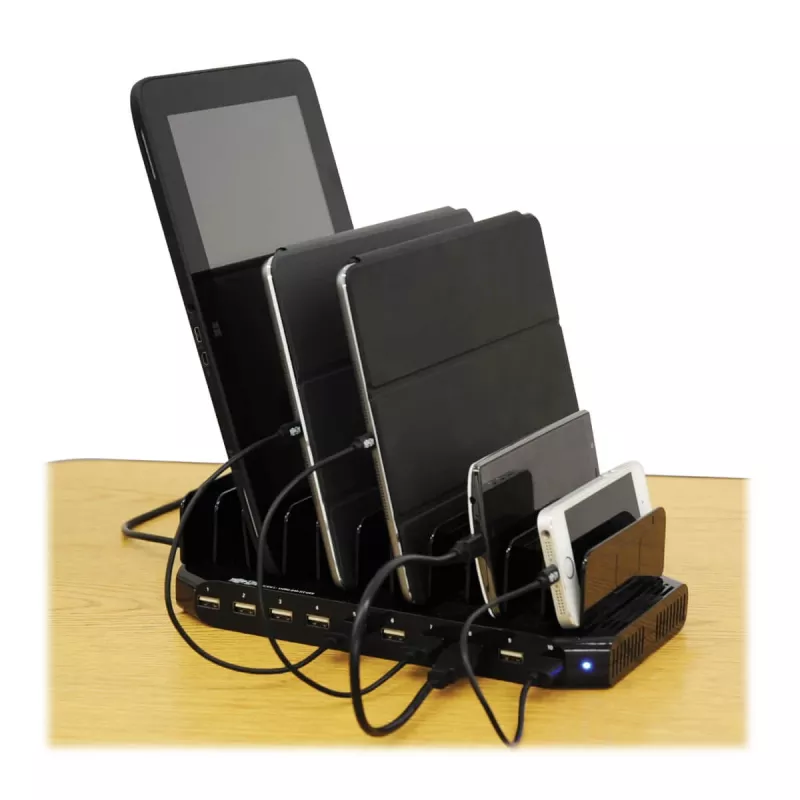 Tripp Lite U280-010-ST-CEE 10 prievadų USB įkrovimo stotelė, 96W