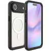 4smarts Dėklas iPhone 17 Air 16,8 cm Juodas Skaidrus