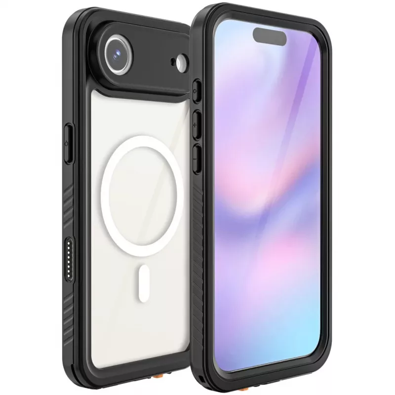 4smarts Dėklas iPhone 17 Air 16,8 cm Juodas Skaidrus