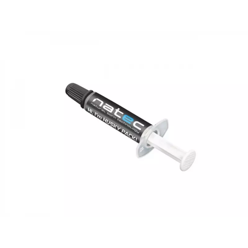 Terminis tepalas NATEC Husky Pack NPT-1581, šilumos laidumas 4,63 W/m·K, pilkas, -30–280 °C, 10 vnt.