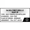 Konstrukcinis modelis Cobi SD.KFZ.138/1 Grille, 720 dalių, demonstracinis modelis