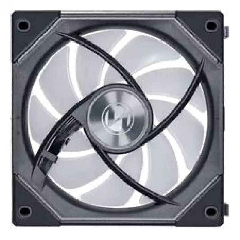 LIAN LI UNI FAN SL-INF 120 ARGB Reverse Blade PWM 6 rinkinys Juoda