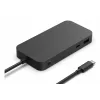 Dokavimo stotelė Microsoft Surface USB4 Dock, juoda, 100 W galios perdavimas