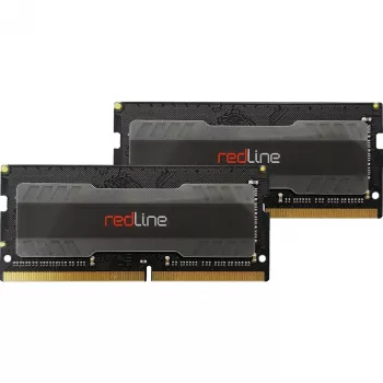 Mushkin Redline MRA4S320NNNF8GX2 SO-DIMM 16 GB DDR4-3200 (2x 8 GB) dviejų modulių rinkinys, juodos spalvos, Intel XMP