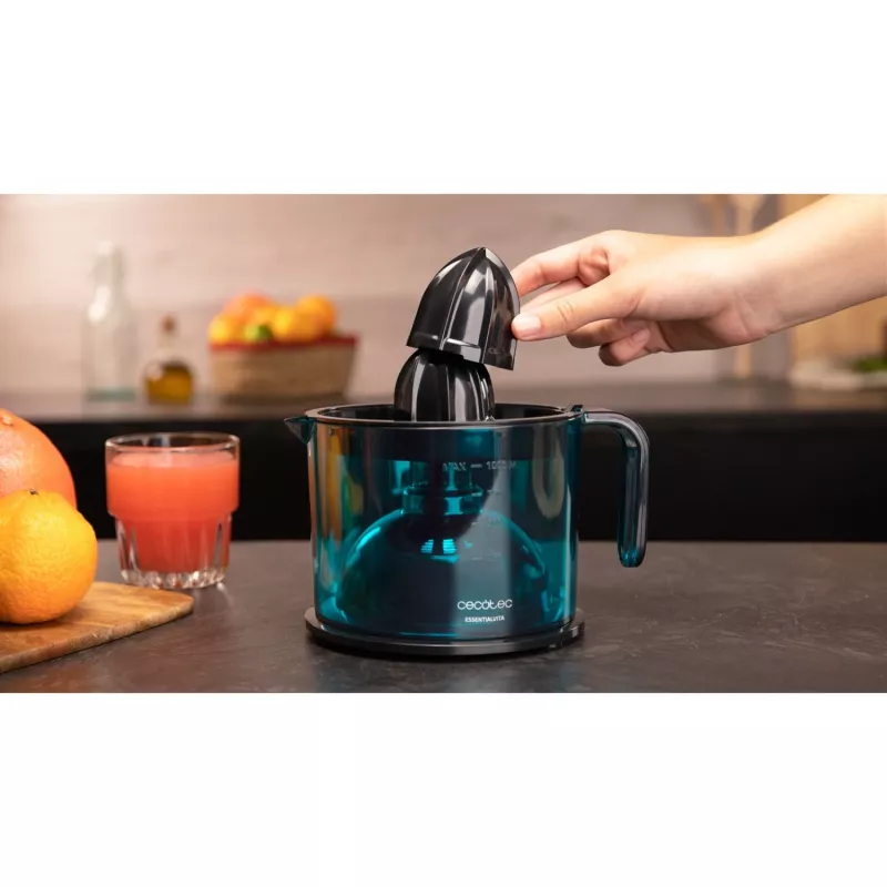 CECOTEC EssentialVita Adjust Black Citrus Press, juodas/mėlynas
