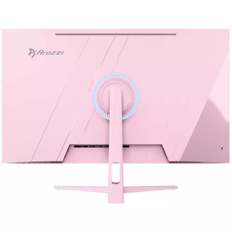 Monitorius Arozzi Nova 32 colių (80 cm) 2560×1440 Quad HD LED 1 ms 16:9 rožinis su garsiakalbiais ir VESA