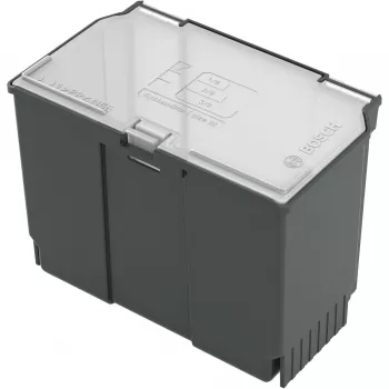 Laikymo dėžė Bosch SystemBox stačiakampė polipropileninė 176×105×133 mm Juoda/Pilka