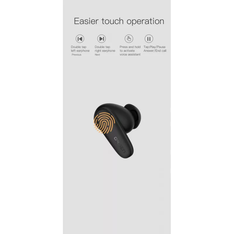 Belaidės ausinės Orsen T3 Bluetooth