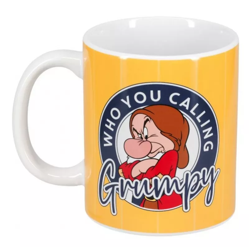 Puodelio ir kojinių rinkinys Paladone PP12638DP – Grumpy dizainas