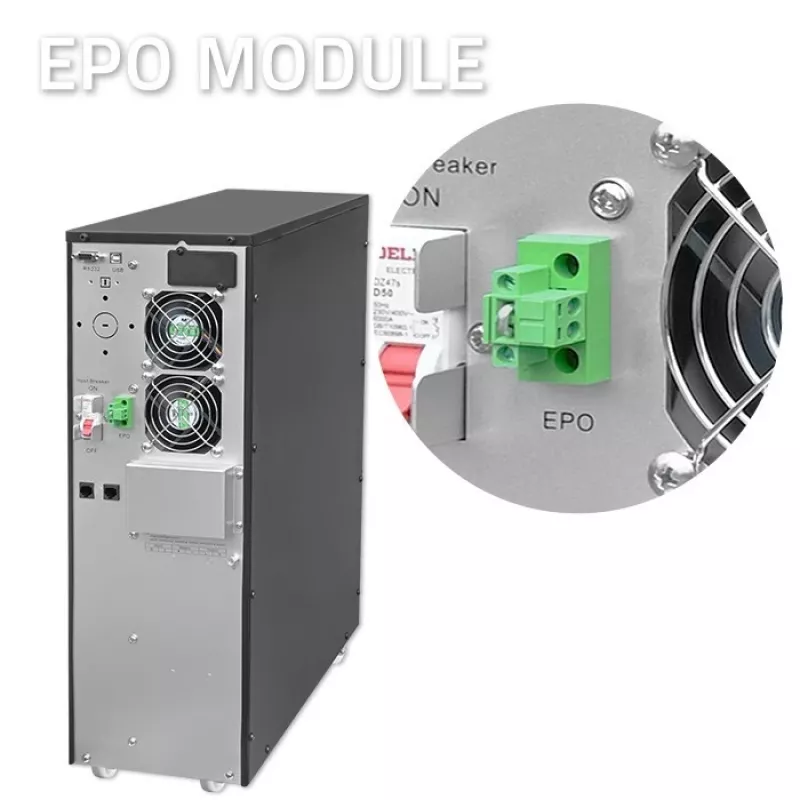 Nepertraukiamo maitinimo šaltinis QOLTEC 52283 6kVA 6000W PF 1.0