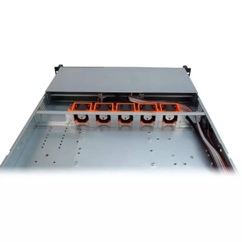 Inter-Tech IPC 1U-10255 Rack 1U juodas