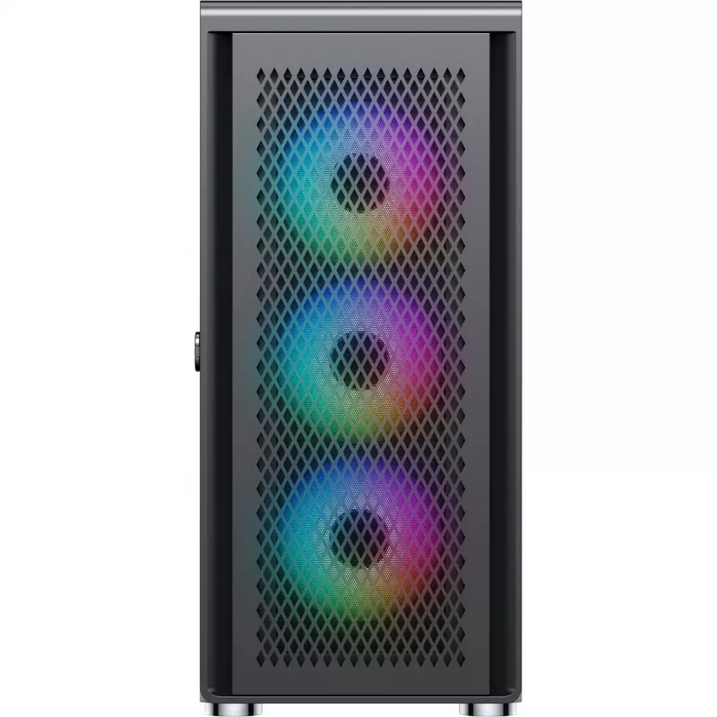 Korpusas Silentware Air 100 Black – vidutinis bokštas, ATX suderinamumas, juodas