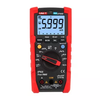 Multimetras UNI-T UT191E – profesionalus skaitmeninis multimetras, matuoja DC/AC iki 600 V ir 20 A