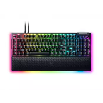 RAZER BlackWidow V4 Pro klaviatūra žaliais jungikliais - JAV išdėstymas