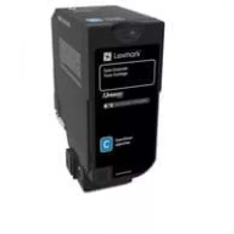 Kasetė tonerio Lexmark 74C20CE 2500 puslapių Cian