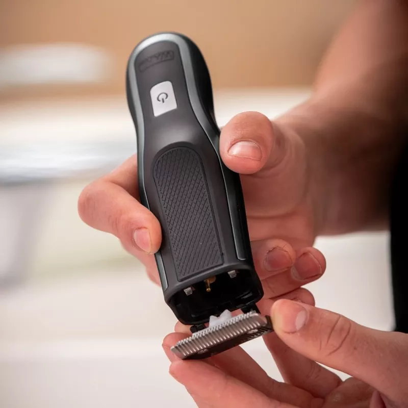 Wahl Self-Clip 360 juodas, sidabrinis ličio jonų (Li-Ion)
