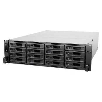 NAS Rack Serveris Synology RS2825RP+ 16 lizdų (3U) V1780B 3,35 GHz, 8 GB DDR4, HDD/SSD palaikymas, Pilka