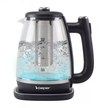 Beper P101BOL200 elektrinis virdulys su stikline kolba