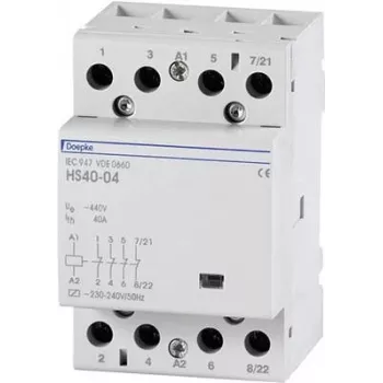 DOEPKE Inst.Contaktor HS40-40/230V 4S 40A 230V HS40-40/230V (09980414)
