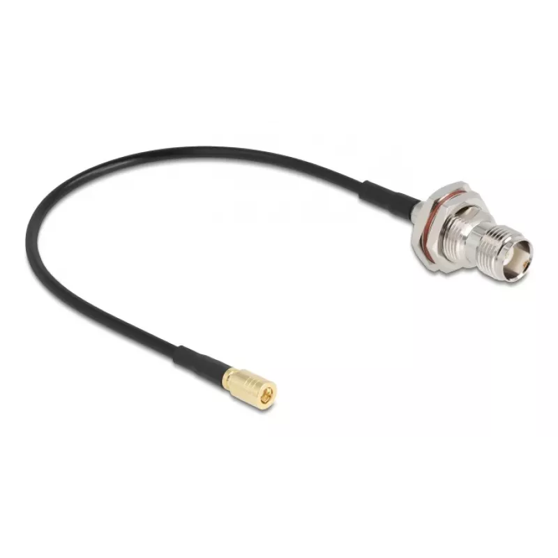 Delock antenos laidas TNC lizdas – SMB kištukas RG-174 20 cm (90724)