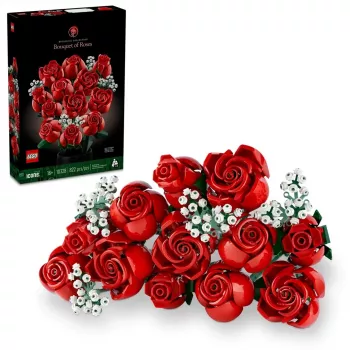 LEGO Icons Bouquet of Roses Gėlių puokštė suaugusiems