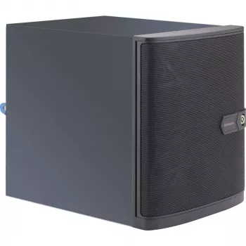 Supermicro SC721 TQ-350B korpusas - Mini Tower - Mini-ITX - 350 W (ATX) - juodas - USB (CSE-721TQ-350B)