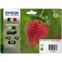 Epson Strawberry 29XL CMYK rašalo kasetė 1 vnt. Originali didelės talpos (XL) juoda, žydra, raudona, geltona