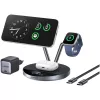 Anker Prime belaidė įkrovimo stotelė Qi2.2 25W (3-in-1, MagGo, AirCool, Dock Stand) su maitinimo bloku