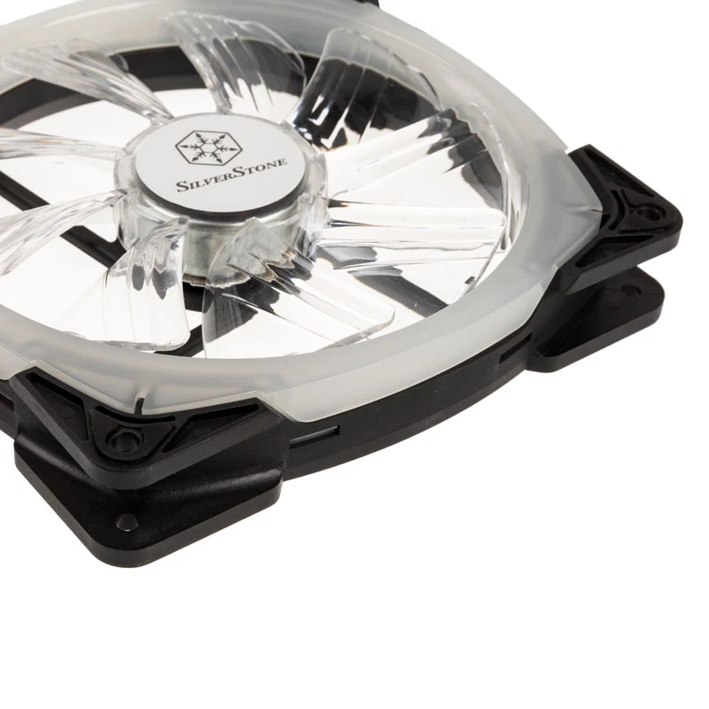 Korpuso ventiliatorius SILVERSTONE SST-FW142-RGB 140 mm, 1500 aps./min., RGB LED, PWM suderinamas