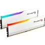 G.Skill Ripjaws M5 RGB 64 GB (2x 32 GB) DDR5-6000 CL30 atminties rinkinys, baltas, INTEL XMP 3.0