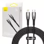 USB-C į Lightning laidas Baseus Glimmer 20W, 2 m – greitas įkrovimas ir duomenų sinchronizavimas
