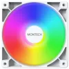 Ventiliatorių rinkinys Montech GF120 PWM ARGB 3 viename – 120 mm PWM ventiliatoriai su ARGB apšvietimu