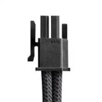CableMod PCIe 12VHPWR StealthSense ModMesh pintas laidas Corsair Type 5 RMx SHIFT 16 kontaktų iki 90° 16 kontaktų, 65 cm, baltas