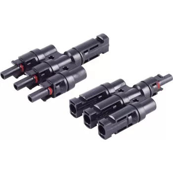 shiverpeaks ®-PV4 T-Adapter rinkinys, 3/1, IP68, 1,5kV, juodas (BS02-21013)