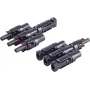 shiverpeaks ®-PV4 T-Adapter rinkinys, 3/1, IP68, 1,5kV, juodas (BS02-21013)