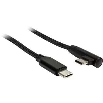 USB kabelis Inter-Tech 88885581 1 m USB-C juodas