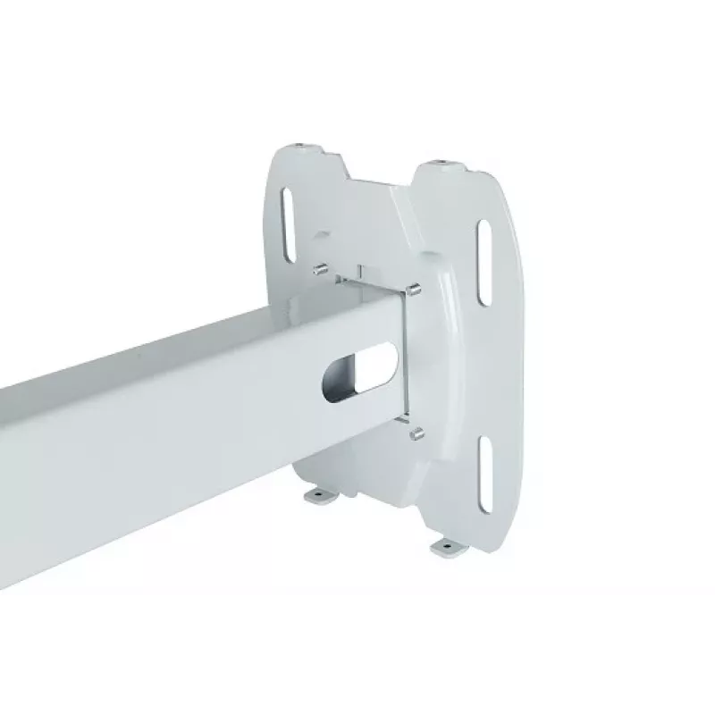 Sieninis laikiklis AVTEK WallMount Next 1200 — plieninis, baltas, teleskopinis, 360° pasukamas, pakreipimas ±42°, maks. apkrova 20 kg