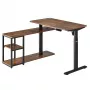Elektrinis reguliuojamo aukščio stalas ergo office 380623 – maks. aukštis 121 cm, maks. apkrova 70 kg