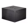 Sieninis 19 colių stovo spintos korpusas DIGITUS Dynamic-N DN-37103 — 7U, 600x600 mm, IP20, nesurinktas, juodas