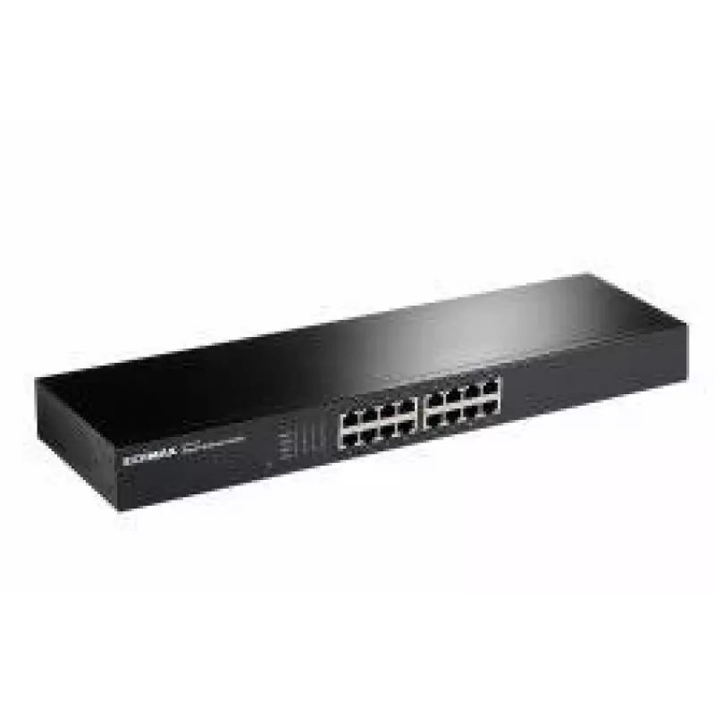 Edimax GS-1016 V2 valdomas Gigabit Ethernet tinklo jungiklis 16 prievadų juodas