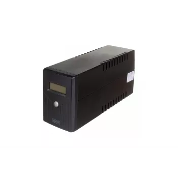 DIGITUS Line-Interaktyvus UPS, 800VA/480W, 12V/9Ah X1 baterija, 2x CEE 7/7 lizdai, RJ-11, LCD (DN-170064-LCD)
