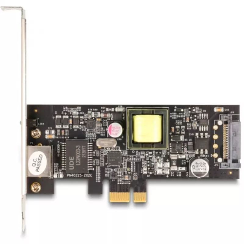 DeLOCK 88506 PCI Express x1 tinklo plokštė, 1 x RJ45 2,5 Gigabit LAN PoE+
