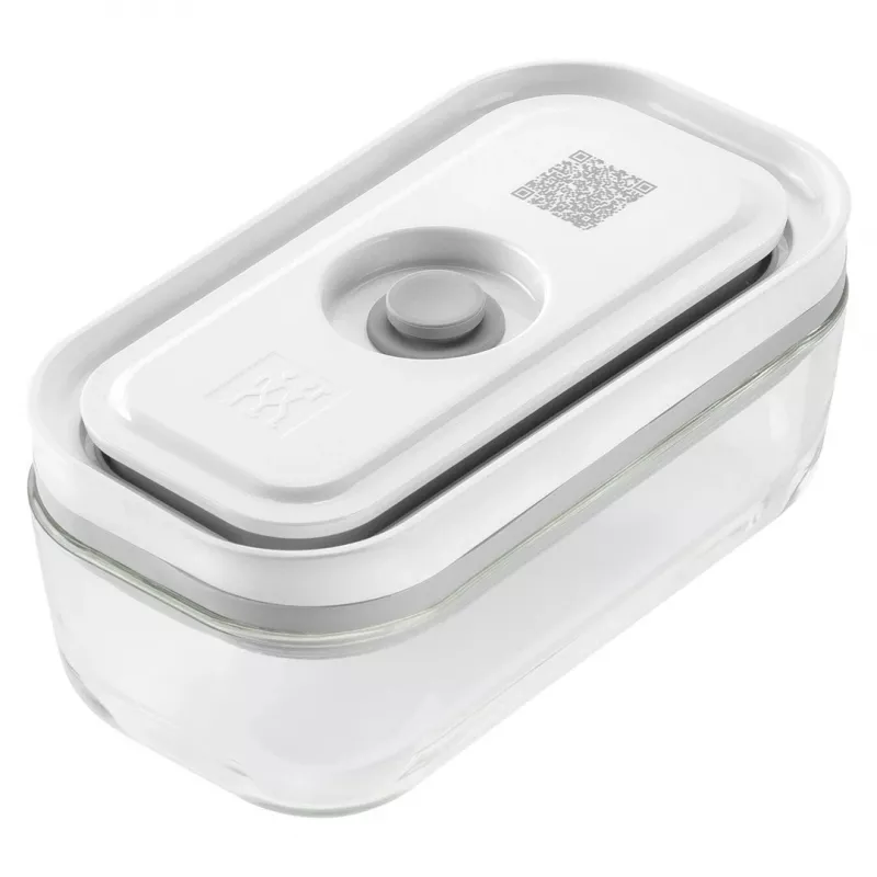 Maisto laikymo indas ZWILLING 36803-100-0 stačiakampis stiklas 0.35 L, pilkas, hermetiškas, sukraunamas