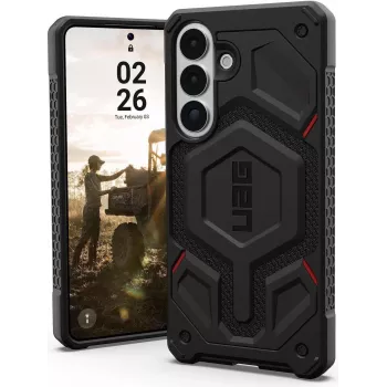 UAG Urban Armor Gear Monarch Pro Dėklas su Magnetiniu Moduliu, Samsung Galaxy S26+, Kevlar Juoda, 214514113940