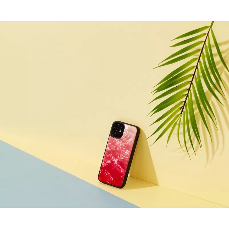 Apsauginis dėklas iKins Apple iPhone 12 mini – Pink Lake su juodais akcentais